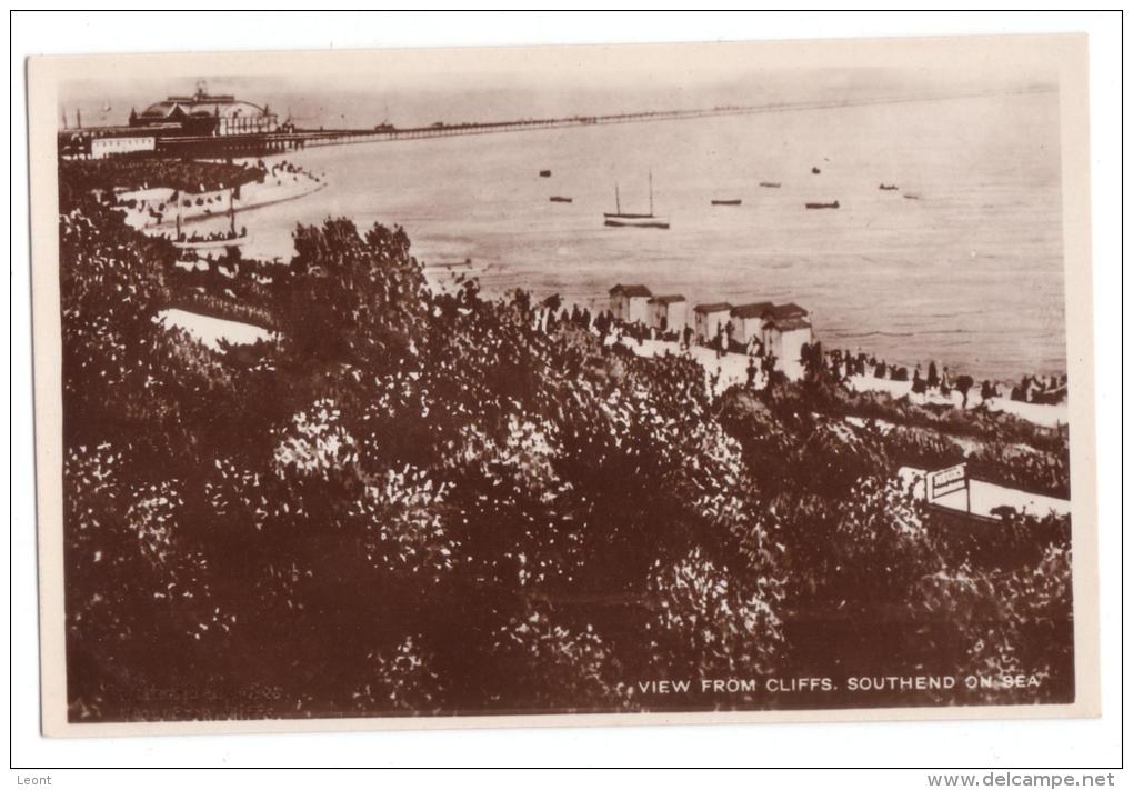 England - Southend On Sea - View From Cliffs - Not Used - Southend, Westcliff & Leigh