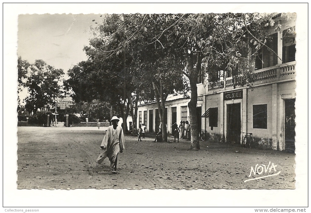 Cp, Sénégal, Kaolack, L'Hôtel De Ville - Sénégal