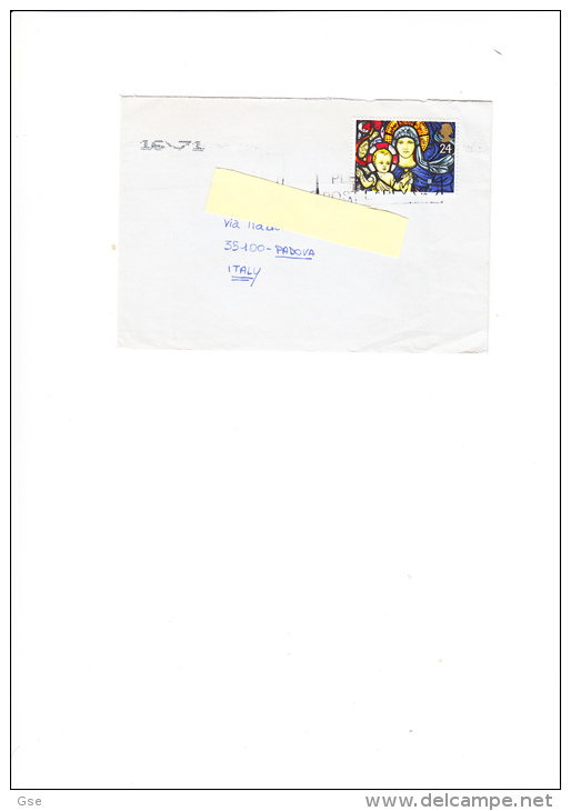 GRAN BRETAGNA 1993 - Lettera Per L'Italia - Natale - Covers & Documents