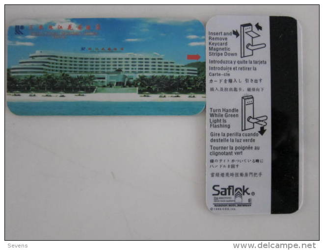 China Hotel Key Card,Sanya Pearl River Garden Hotel - Ohne Zuordnung