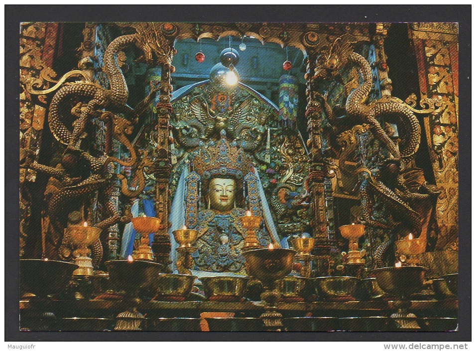 DF / RELIGIONS / BOUDDHISME / STATUE DE BOUDDHA AU TEMPLE DA ZHAO A HOHHOT CHINE - Buddhism