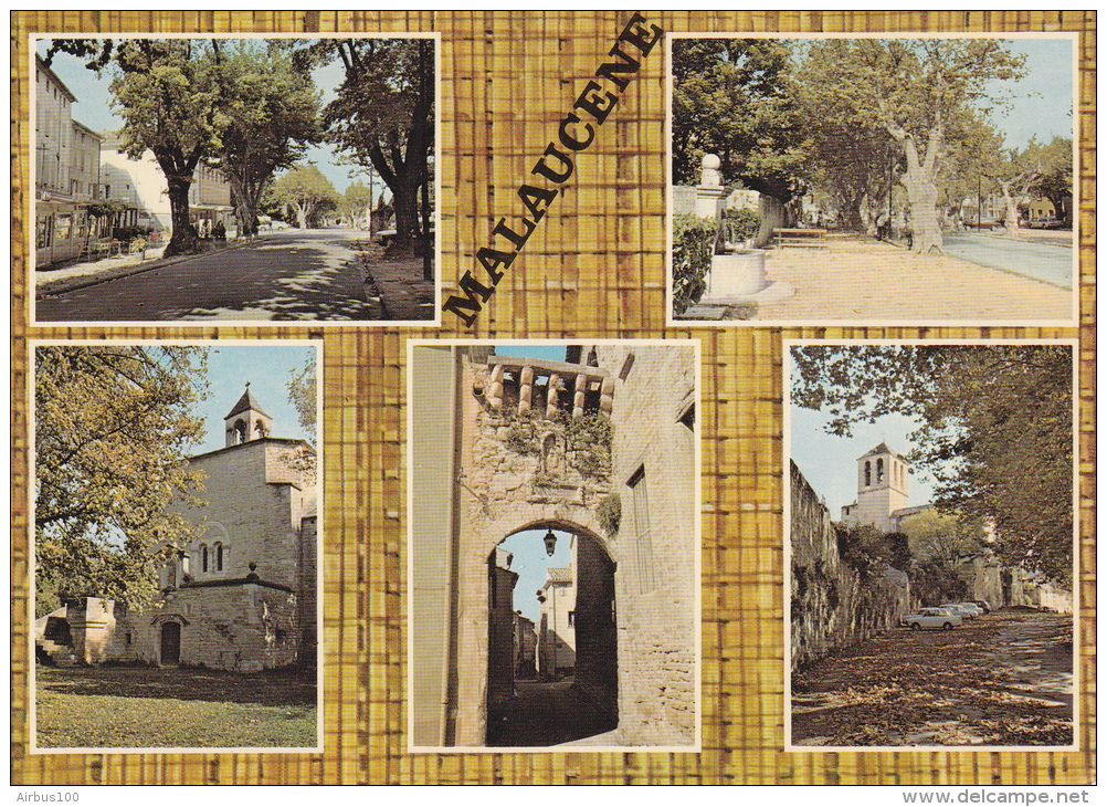 84 - Malaucenne - LOT DE 4 CARTES - Toutes Scanées - - Malaucene