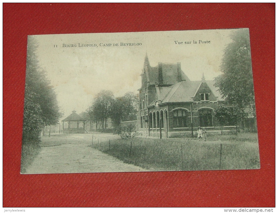 LEOPOLDSBURG - BOURG-LEOPOLD  -   Vue Sur La Poste  -  1913 - Leopoldsburg