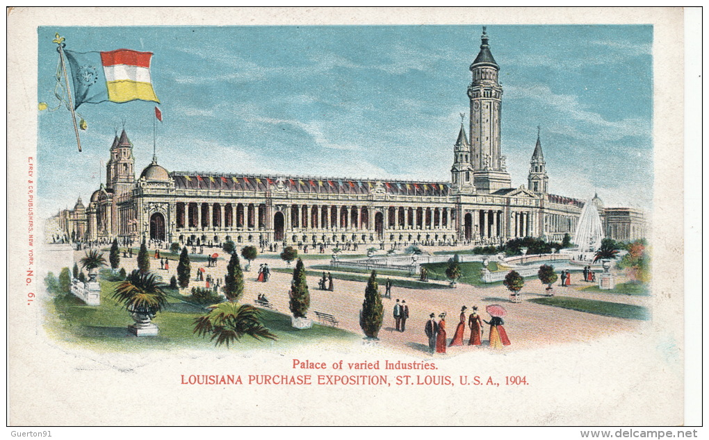 ( CPA ÉTATS UNIS )  ST-LOUIS  /  LOUISIANA PURCHASE EXPOSITION - - Autres & Non Classés