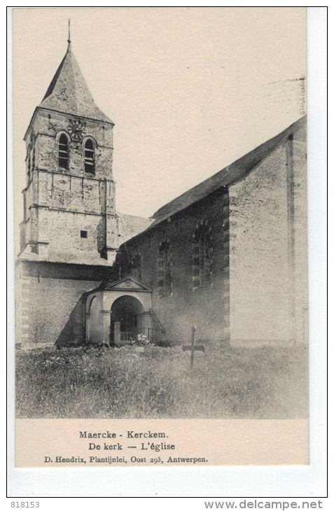 Maercke - Kerckem : De Kerk  L'église - Maarkedal