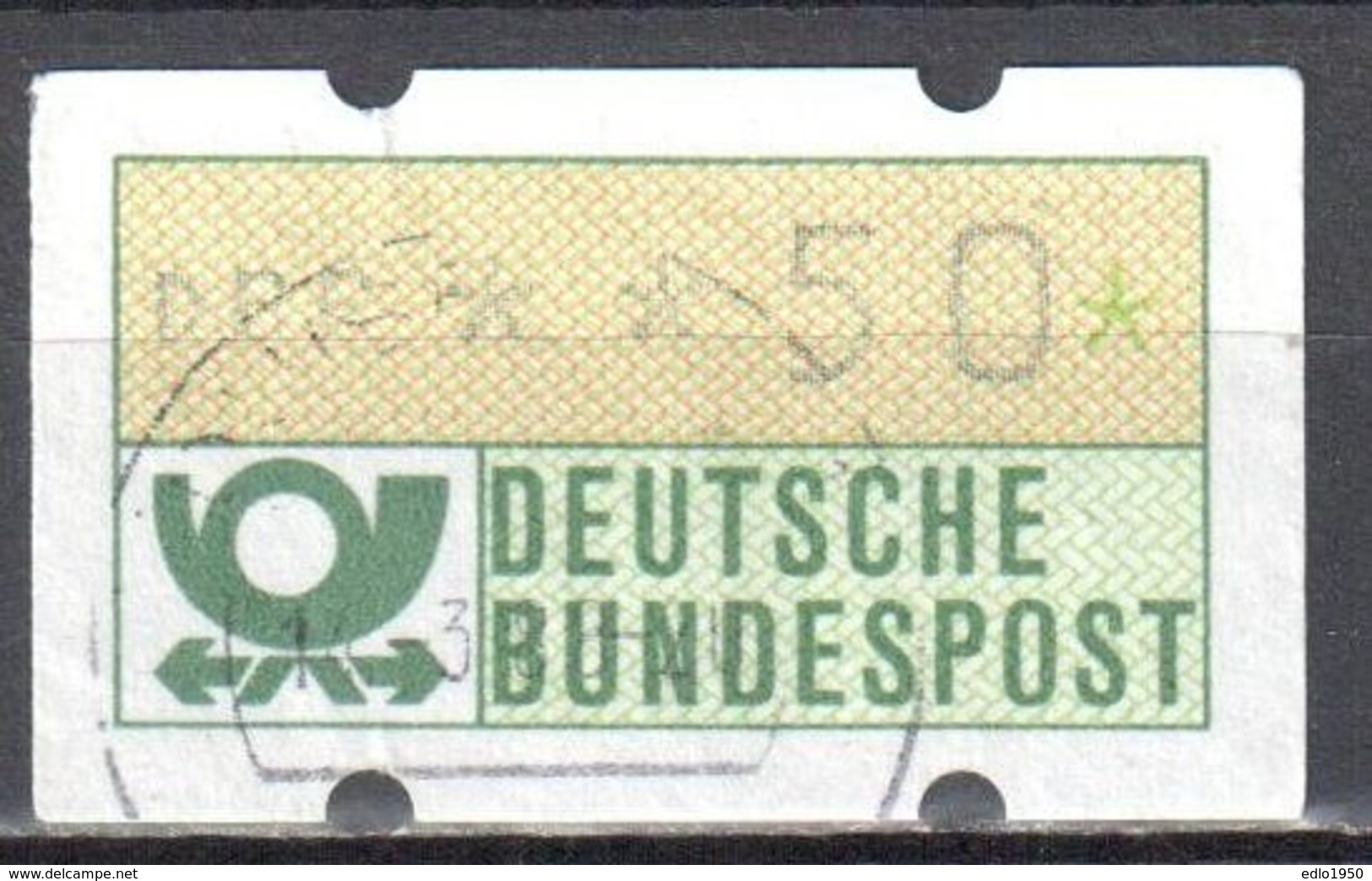 Germany BRD 1981 ATM Nr 1 - 50 Gestempelt Used - Automaatzegels [ATM]