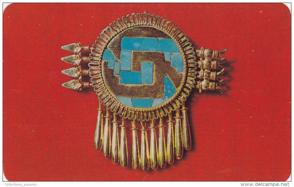 Cp , MEXIQUE , OAXACA , "CHIMALLI" Broche De Yanhitlan De La Culture MIXTECA - Mexico