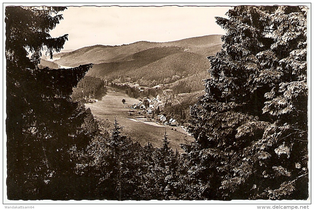 AK Riefensbeek Im Harz - Eleonorenblick - 28. 7. 58. --8 (20b) OSTERODE Landpoststempel Riefensbeek über Osterode (Harz) - Osterode