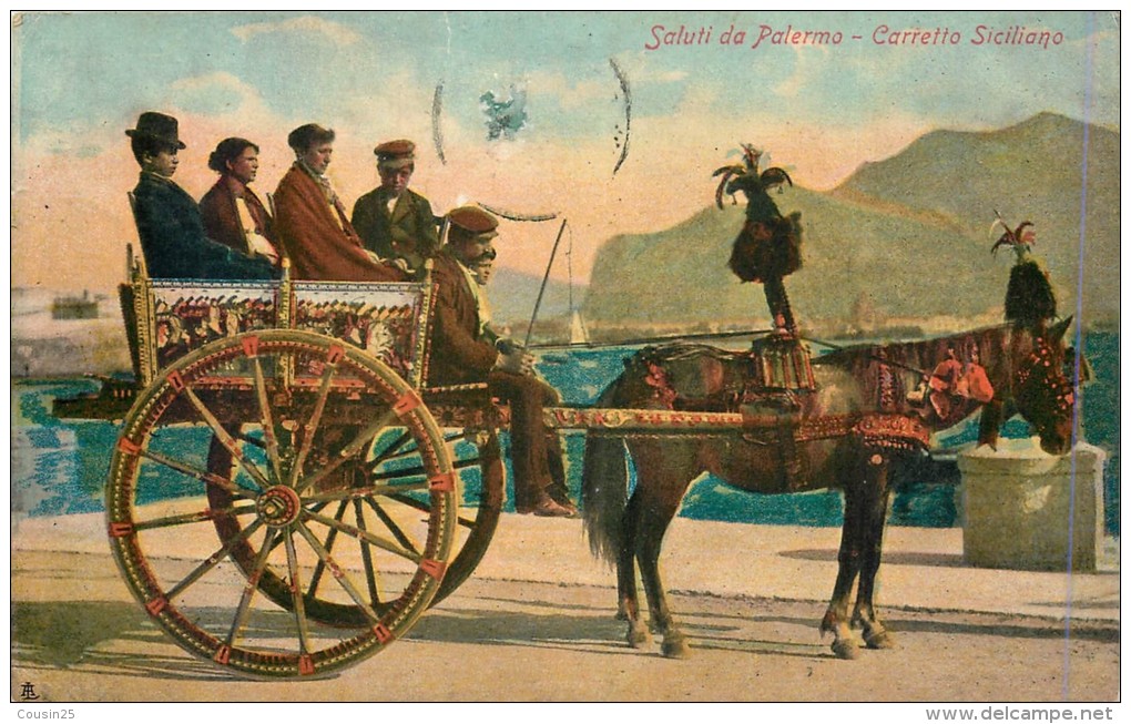 ITALIE - Saluti Di PALERMO - Carretto Siciliano - Palermo