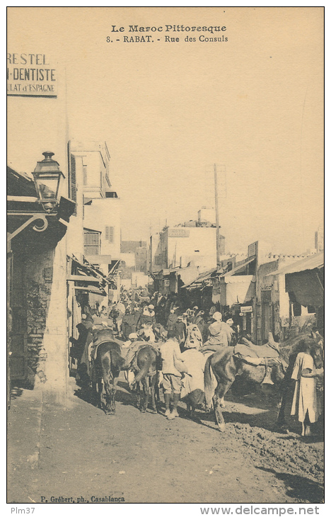 RABAT - Rue Des Consuls - Rabat