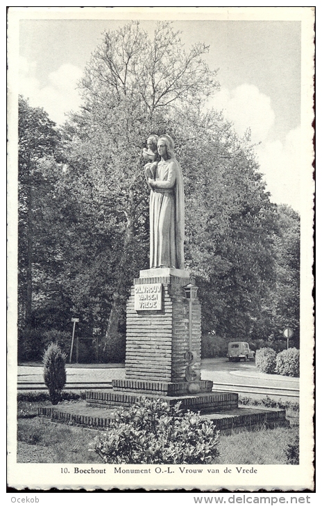 PK Boechout Monument OLVr Van De Vrede - Boechout