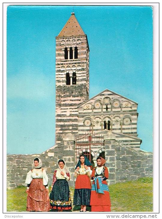 C2938 Codrongianus (Sassari) - Basilica Di Saccargia - Folklore Sardo / Viaggiata 1963 - Autres & Non Classés