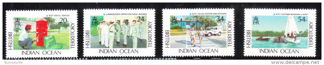 British Indian Ocean Territory BIOT 1991 Government Services MNH - Territorio Britannico Dell'Oceano Indiano