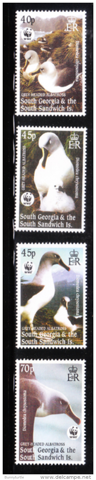 South Georgia 2003 WWF Gray-Headed Albatross MNH - Südgeorgien