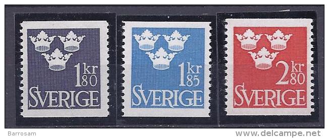 Sweden1967: Michel570-2mnh** - Unused Stamps