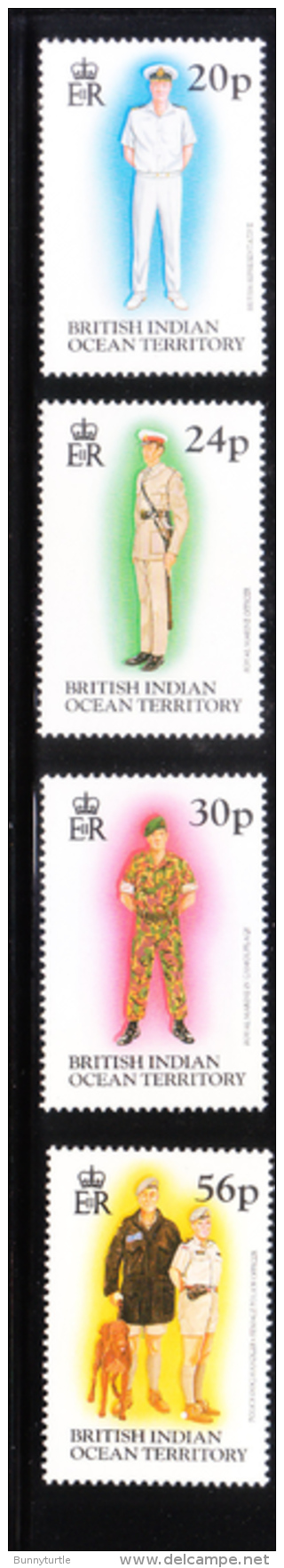 British Indian Ocean Territory BIOT 1996 Uniform MNH - Territorio Británico Del Océano Índico