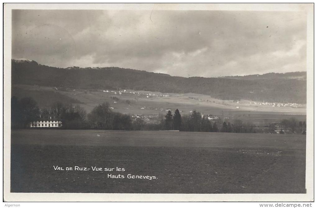 7877 - Val De Ruz Vue Sur Les Hauts Geneveys - Geneveys