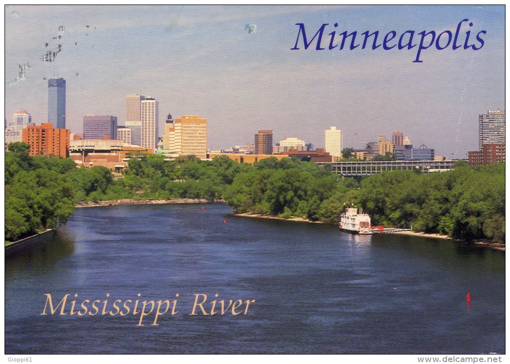 Minneapolis - Fiume Mississipi - Minneapolis