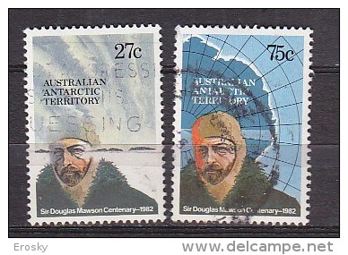 PGL BP078 - AUSTRALIAN ANTARTIC TERRITORY Yv N°53/54 - Used Stamps