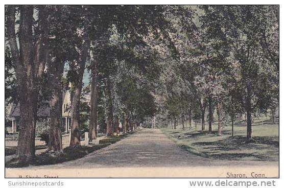 Connecticut Sharon A Shady Street - Norwalk