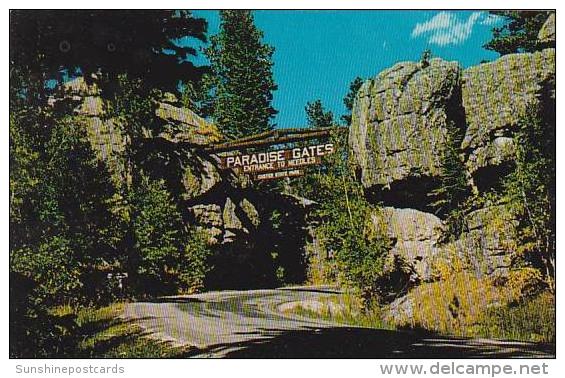 South Dakota Custer Paradise Gates Entrance To Needles - Other & Unclassified