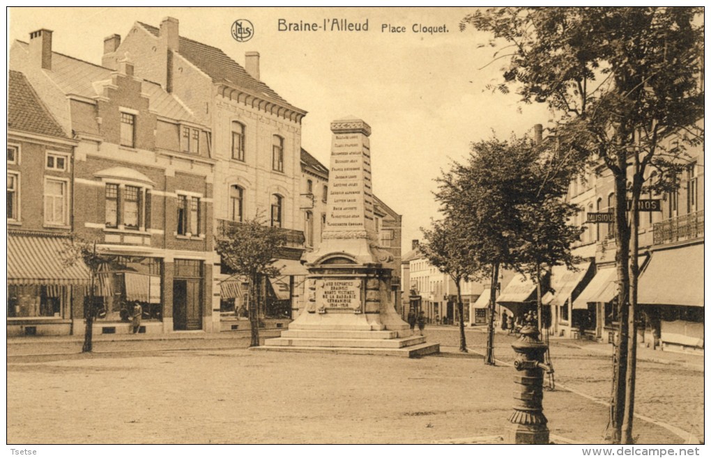 Braine-l´Alleud - Place Cloquet  ( Voir Verso ) - Braine-l'Alleud