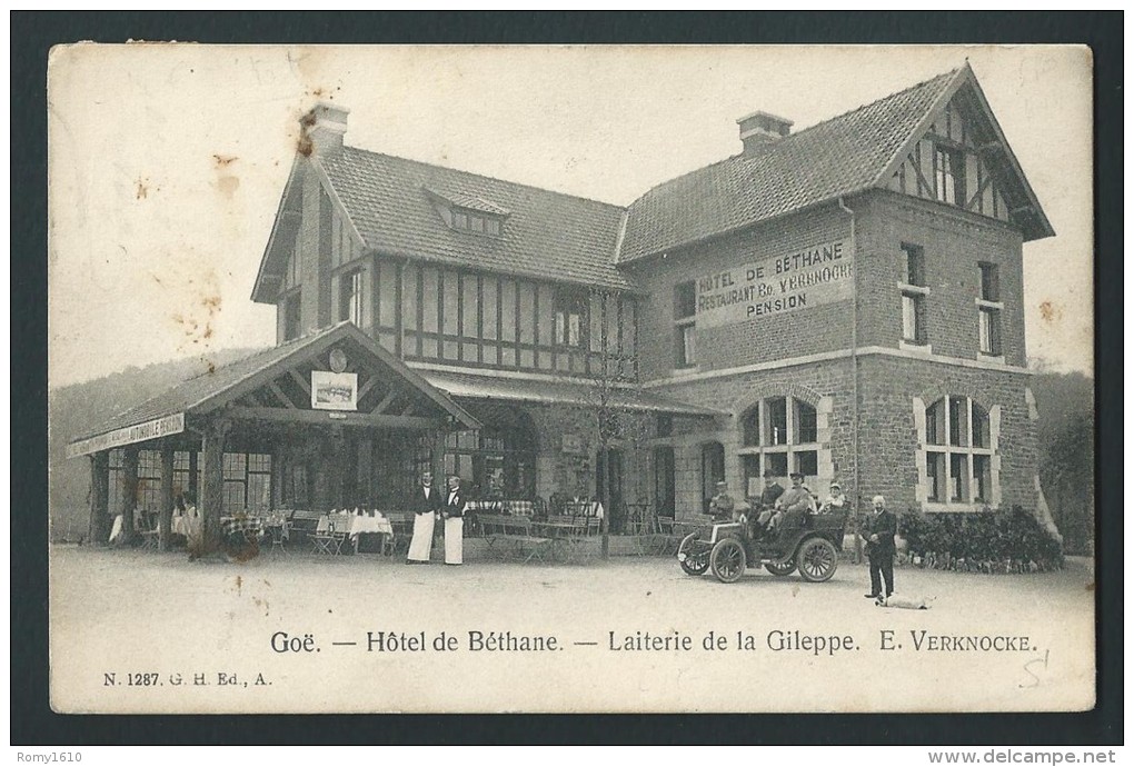 GOE- Hôtel De Béthane. Animée + Voiture. - Limbourg