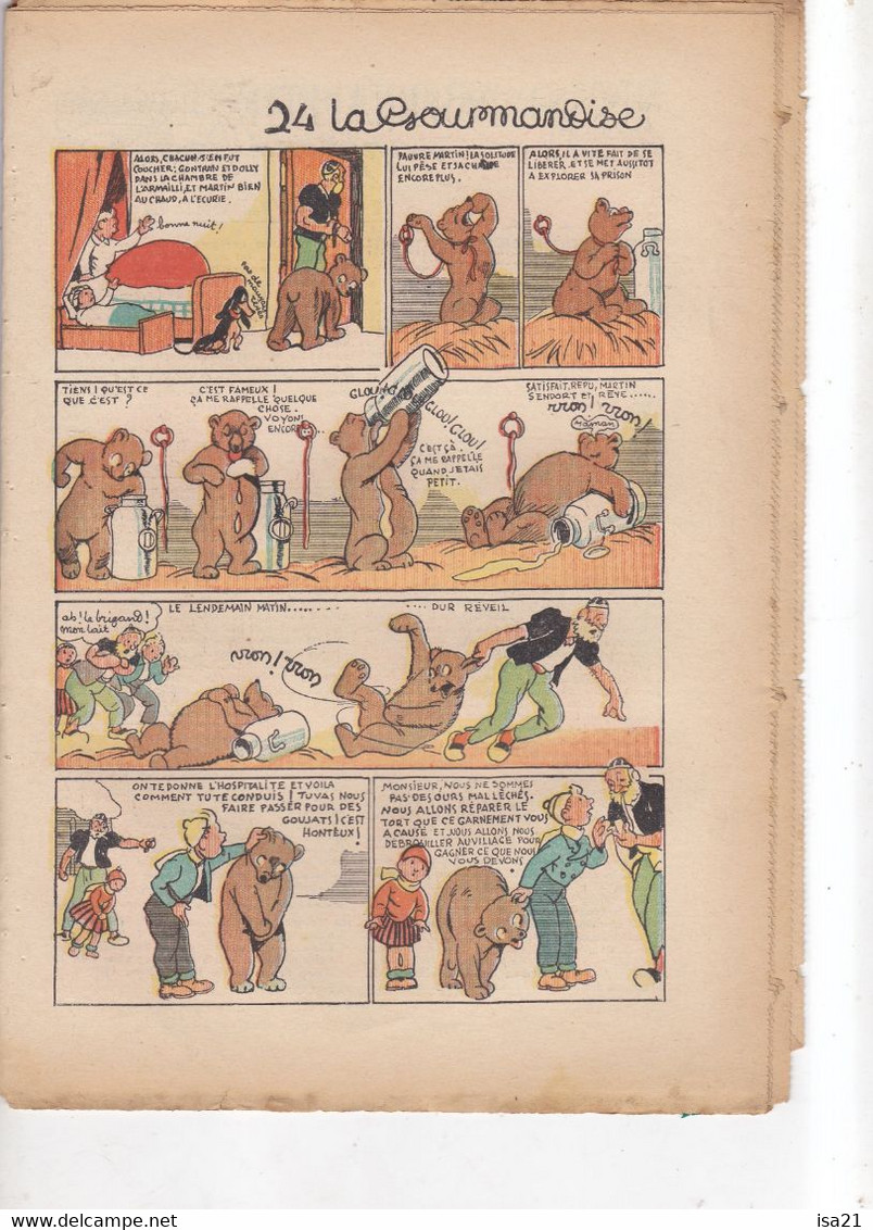 BERNADETTE: Revue Pour Les Jeunes Filles  26 Février 1939 " La Potiche", Dolly, La Gourmandise,  N° 478 - Bernadette