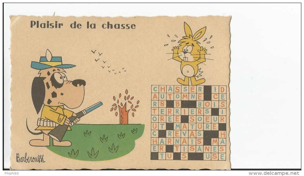 Illustrateur BARBEROUSSE - Plaisir De La Chasse - Barberousse