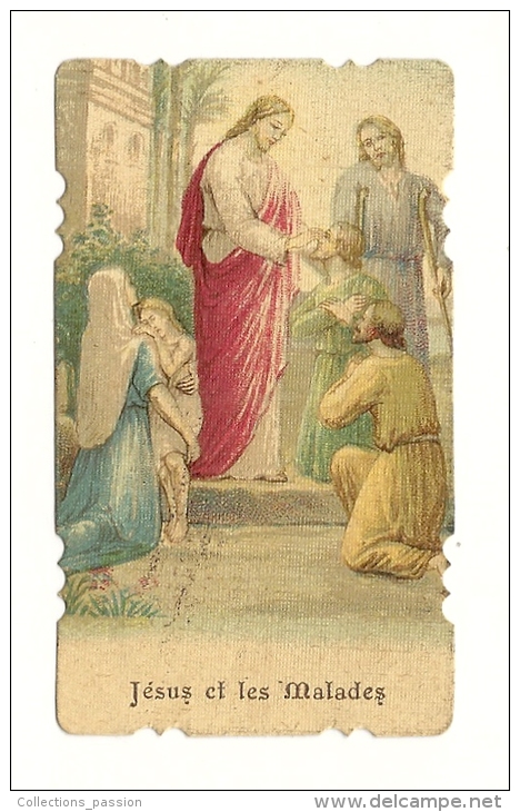 Image Religieuse, Jésus Et Les Malades - Images Religieuses