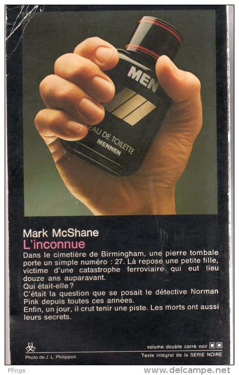 L'inconnue Par Mark McShane - Carré Noir N°363 - NRF Gallimard
