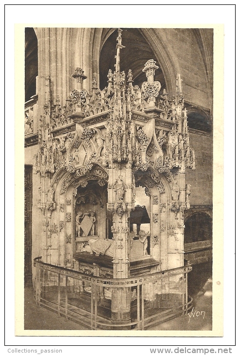 Cp, 01, Bourg, Eglise De Brou, Mausolée De Marguerite D'Autriche - Eglise De Brou