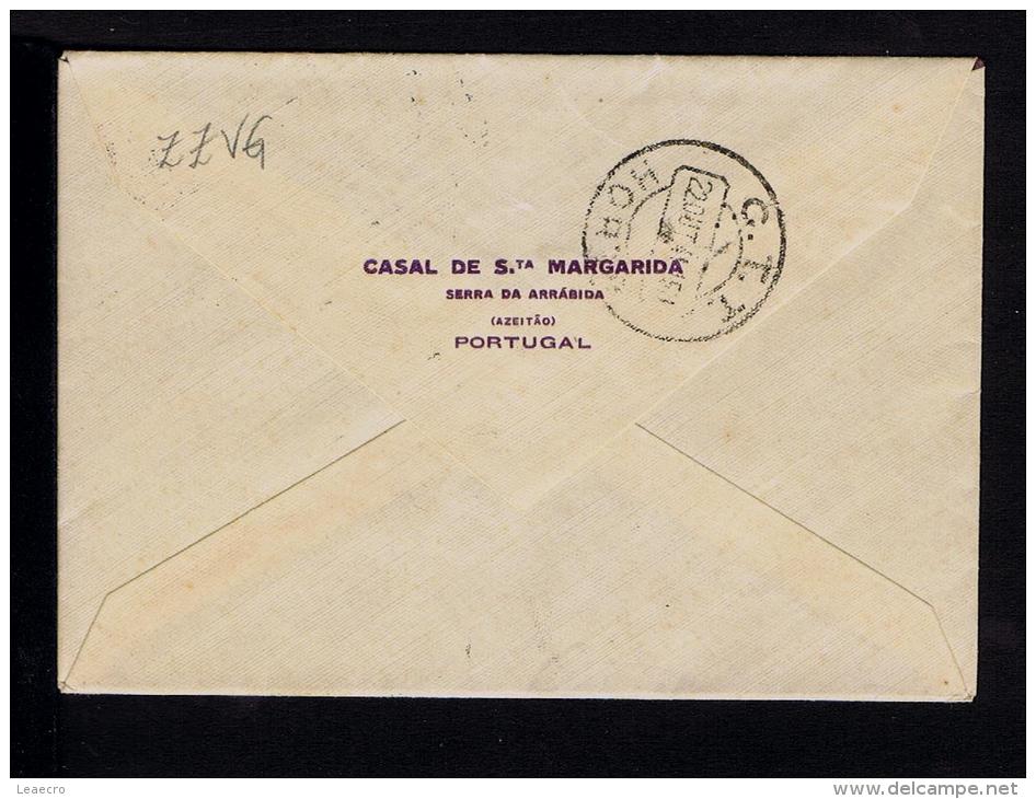 Gc1451 AZORES FAYAL Postmark Cover 1941 Marcofilia Portugal Mailed Lisboa »Horta - Horta