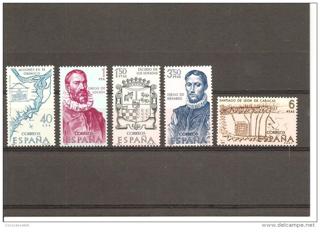 España/Spain-(MH/*) - Edifil  1889-93 - Yvert  1549-53 - Nuevos