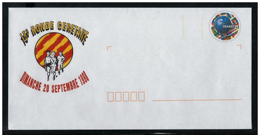=FSM : PAP France 98 Ballon - 66 - CERET. 15è Ronde Cérétane. ( N° 889 Lot 106/262 ). Neuf - Prêts-à-poster:Stamped On Demand & Semi-official Overprinting (1995-...)