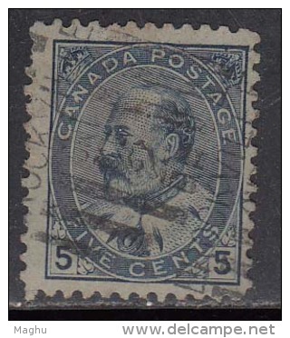 5 Cents Edward, Canada Used 1903 - Used Stamps