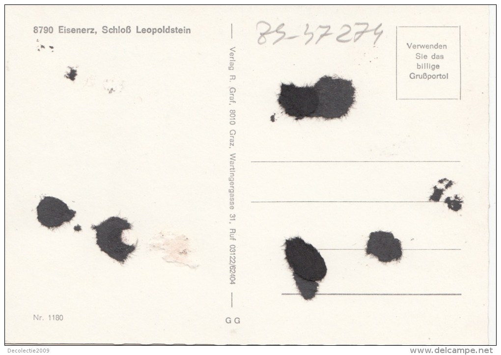 ZS47274 Eisenerz Schloss Leopoldstein    2 Scans - Eisenerz