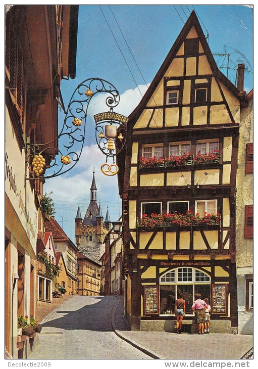 ZS47424 Bad Wimpfen Am Neckar Baluen Turm    2 Scans - Bad Wimpfen