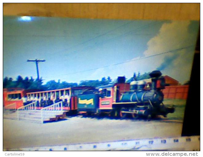 Adventure Town, E 1000 ISLAND  Adexandria Bay NY MINI TRENO TRAIN  LOCOMOTIVE  ENRY FORD  VB1956 EG573 - Long Island