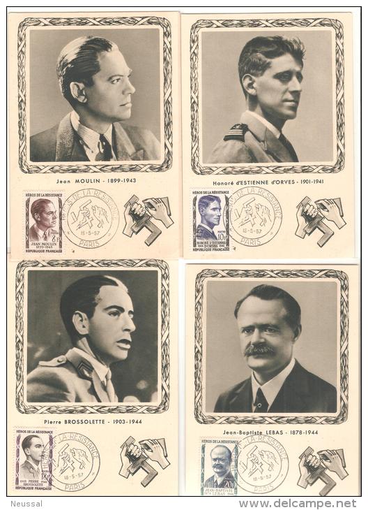 Serie De Tarjetas Maximas De 1957 - 1950-1959