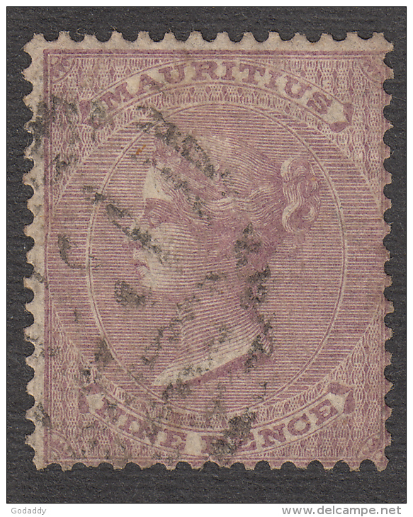 Mauritius 1860 Q.Victoria  9d  SG51  Used - Mauricio (...-1967)