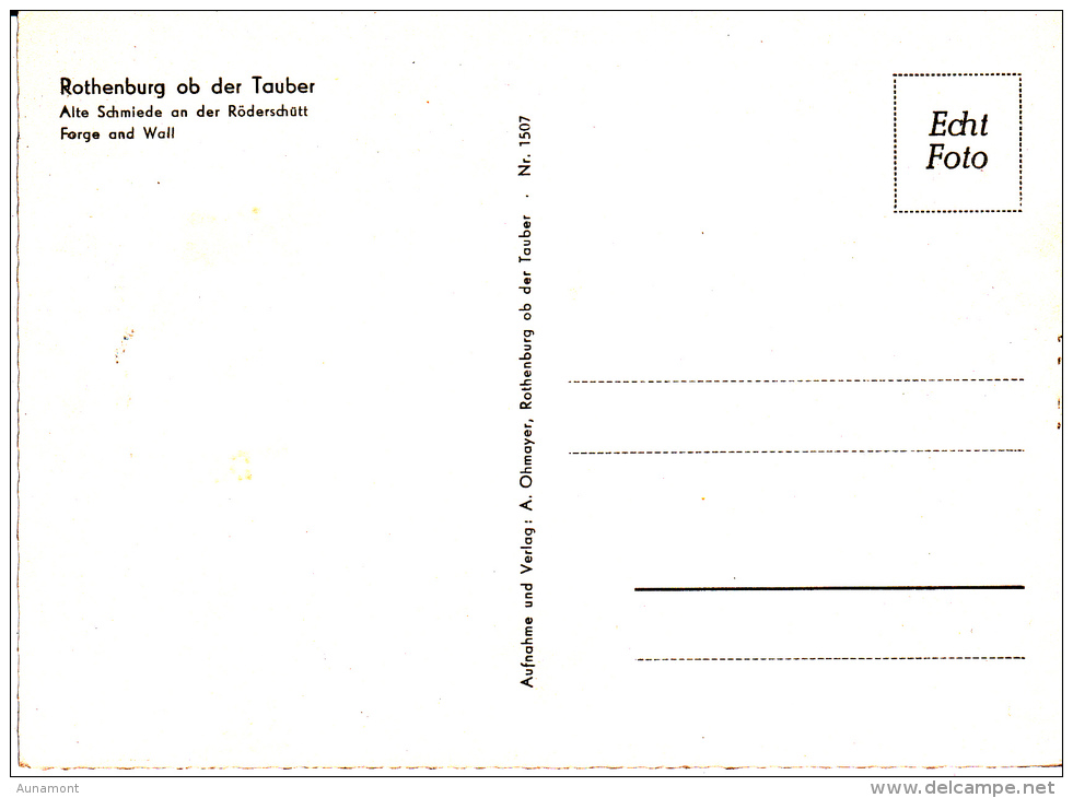 Alemania-- Ansbach--Rothenburgab Der Tauber - Ansbach