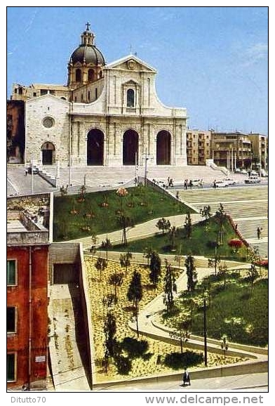 Cagliari - Basilica Di San Nicola - Formato Grande Viaggiata - Cagliari