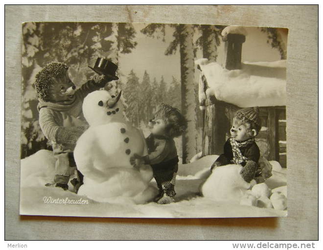 Mecki - Winterfreunden - Snowman     D107902 - Mecki