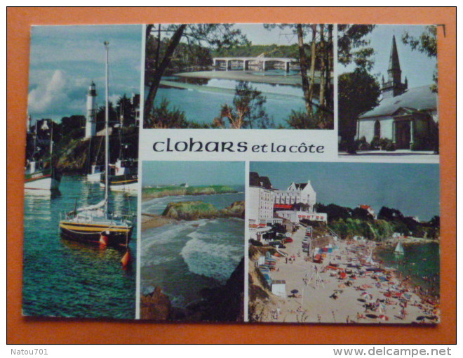 V09-29-a-finistere--clohars-carnoet- Port De Doëlan- Pont St Maurice-eglise-rocher Kerrouplage-pouldu-- - Clohars-Carnoët