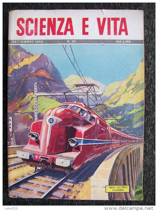 SCIENZA E VITA SETTEMBRE 1950 - Motores