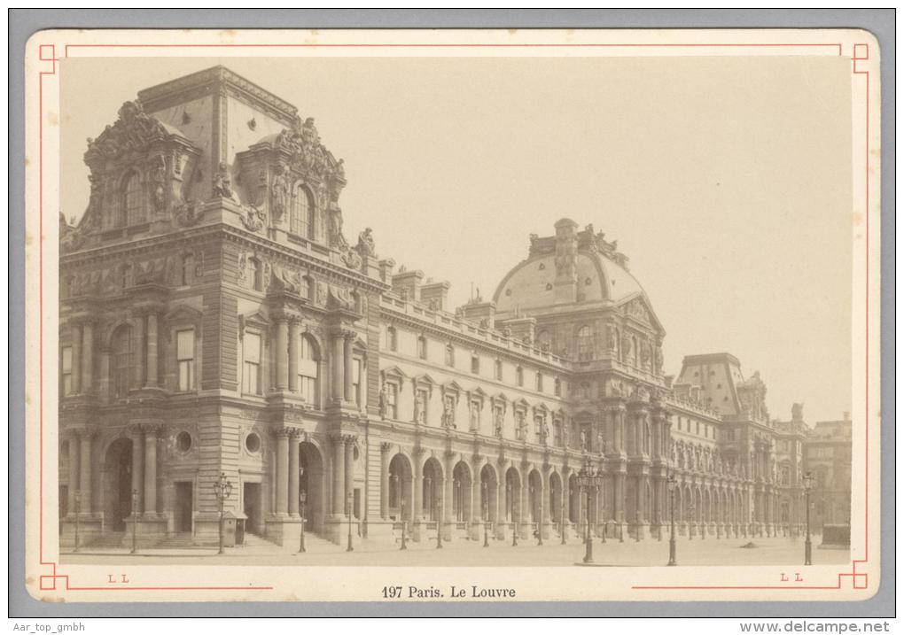 Foto ~1890 France Paris Le Louvere #197 - Anciennes (Av. 1900)