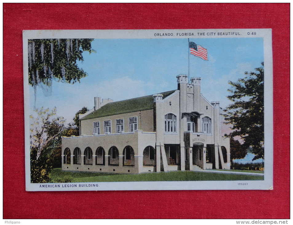 - Florida > Orlando   American Legion Building  Not Mailed  --  Ref  1045 - Orlando