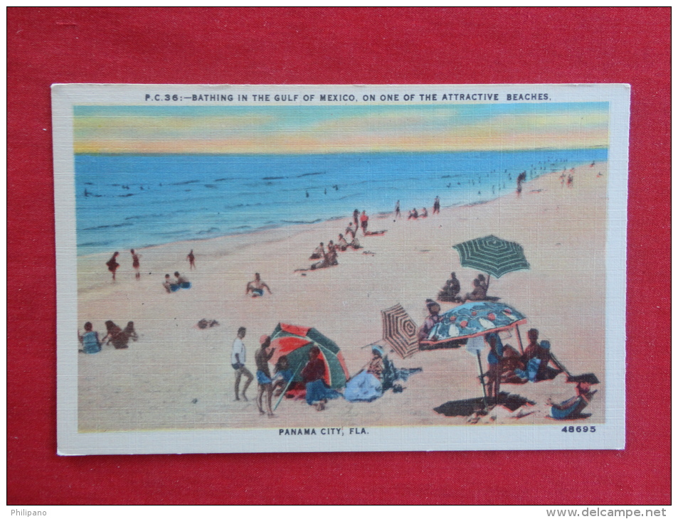 - Florida > Panama  City  Bathing In Gulf On Mexico   Not Mailed  --  Ref  1045 - Panamá City