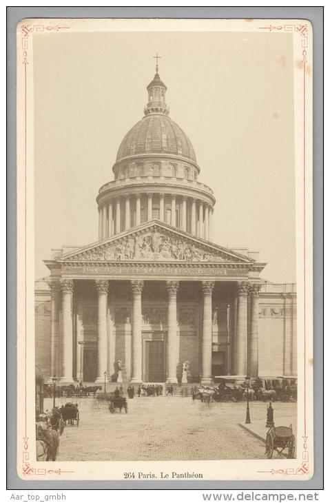 Foto ~1889 France Paris Le Penthéon #264 - Anciennes (Av. 1900)